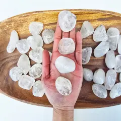 Tumbled Clear Quartz Crystal Large Pieces