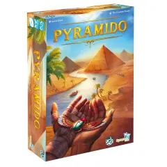 Synapses Games: Pyramido - Tile & Worker Placement Game, Build Your Pyramid Brick By Brick, Family Game Night, For 2-4 Players, 45 Minute Play Time, Ages 8+