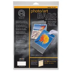 Lineco Photo Art Bag Pack - 16" x 20", Pkg of 50