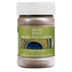 Modern Masters Metallic Paint - Warm Silver, 177 ml jar