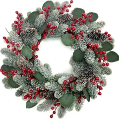 Artificial Christmas Wreath 20 Inch