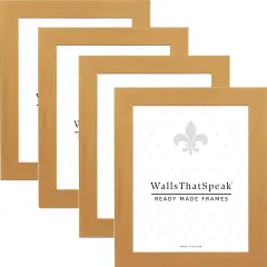 15x21.25 Picture Frame, Bauhaus 125 1.25 Inch MDF Moulding, Wall Display Frame for Art, Posters, or Photos by wallsthatspeak