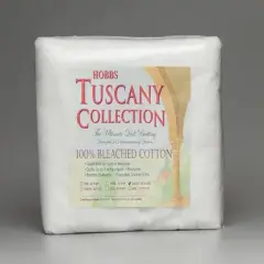 Hobbs Tuscany 100% Bleached Cotton Batting Package