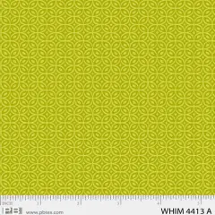 Olive Green Whimsy Optic 44"/45" Fabric Per Yard