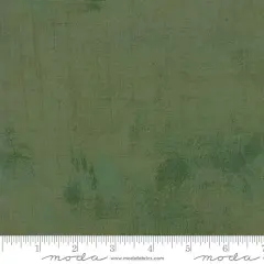 Green Sea Foam Grunge Basics 44"/45" Per Yard