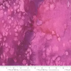 Purple Dahlia Flow Basic Watercolor Painting 44"/45" Fabric Per Yard