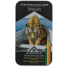 Prismacolor Watercolor Pencil Set - Assorted Colors, Set of 24