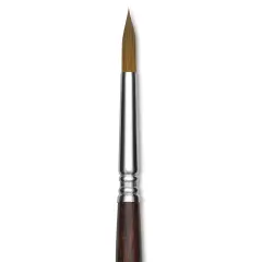 Escoda Prado Tame Synthetic Brush - Round, Short Handle, Size 8