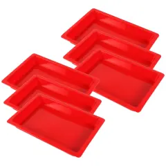 Small Creativitray&reg;, Red, Pack of 6