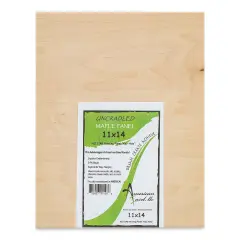 American Easel Maple Panel - 11" x 14", 1/2" Profile, Keyhole