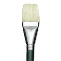 Winsor & Newton Winton Hog Bristle Brush - Bright, Long Handle, Size 20