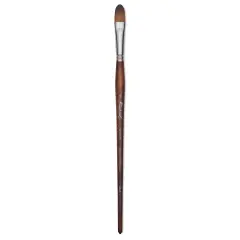 Rapha&euml;l Precision Brush - Filbert, Size 16, Long Handle