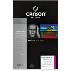 Canson Infinity Photo Lustre Premium Resin Coated Inkjet Paper - 11" x 17", Pkg of 25 Sheets