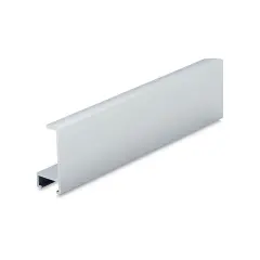 Nielsen Metal Frame Section Style 22 - 18" x 1", Frosted Silver