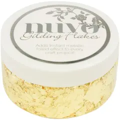 Nuvo Gilding Flakes 6.8oz-Radient Gold