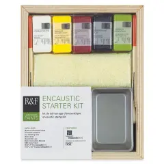 R&F Encaustic Paint - Set of 5, Starter Kit, 40 ml