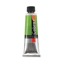 Cobra Artist Water Mixable Oil Paint - Permanent Green Light, 150 ml tube