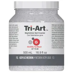 Tri-Art Nepheline Gel Medium - Coarse, 500 ml