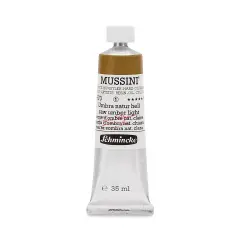 Schmincke Mussini Oil Color - Raw Umber Light, 35 ml tube