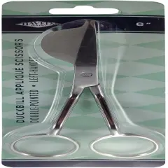 Havel's Double-Pointed Duckbill Applique Scissors 6"-Left-Handed