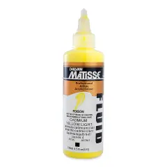 Matisse Fluid Acrylic - Cadmium Yellow Light, 135 ml