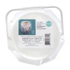 We R Craft Caddy Translucent Plastic Storage-6.3"X6.3"X5.7" Case