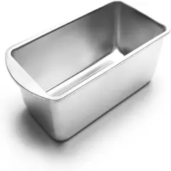Fox Run 671 Bread Baking Pan Even Heat Tin-Plated Stainless Steel 8.5"