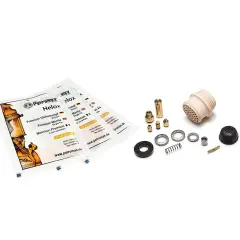 Petromax Complete Maintenance Kit for HK500 Pressure Lantern, 11 Piece Set Includes Burner, Mantles, Nozzle, Needle and More for Complete Rebuild or Maintenance of Petromax Lamp