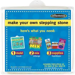 Milestones Stepping Stone Mold-Square 11"