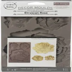 Prima Marketing Re-Design Mould 5"X8"X8mm-Etruscan Rose
