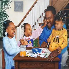 Sunsout Daddy's Little Girls 500 pc Fathers Day Jigsaw Puzzle 57828