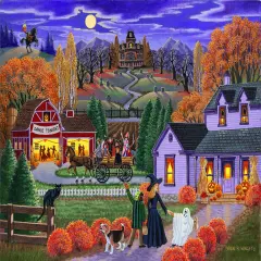 Sunsout Dance Tonight 500 pc Halloween Jigsaw Puzzle 51110