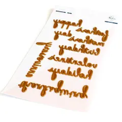 Pinkfresh Studio Hot Foil Plate-Phrase Builder: Happy