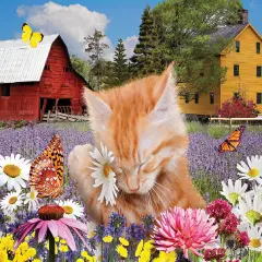 Sunsout I Wuv Flowers 500 pc Jigsaw Puzzle 72020