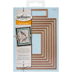 Spellbinders Nestabilities A2 Card Creator Dies-Matting Basics A