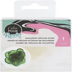 American Crafts Color Pour Resin Mold-Succulent