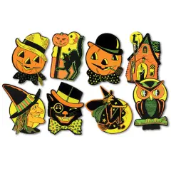 Beistle - Halloween Cutouts - 8&frac12;"-9&frac14;" - 24 Pack