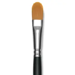 Utrecht Synthetic Sablette Brush - Long Handle, Filbert, Size 12