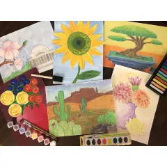 Flowers & Nature Art Box