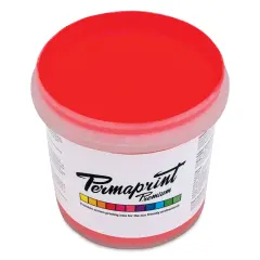 Permaprint Premium Screen Ink - Glow Red, 1 L