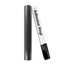 Kitcheniva 12"x10' Adhesive Permanent Vinyl DIY Craft Glossy & Matte Glossy deep gray