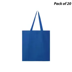 Q-Tees&reg; Promotional Tote Royal blue