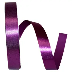 Florist Ribbons --- ⅞ inch x 100 yards --- Satin / Acetate Supreme Cooler Ribbon -- Plum Color