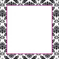 Great Papers! Black and White Damask Stationery Letterhead, Invitations and Announcements, Printer Friendly, 8.5"x11", 80 Pack