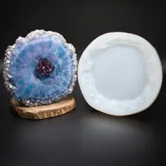 Handmade Crystal Edge Silicone Mold C