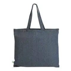 Q-Tees&reg; Sustainable tote bags Navy blue