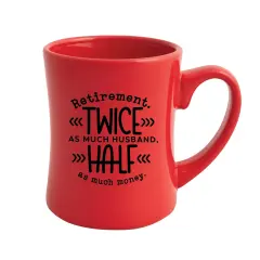 Retirement Designer Ceramic Mug - Holds 19 Oz
