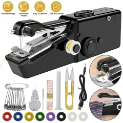 DIY Mini Electric Sewing Machine - Portable Handheld Cordless
