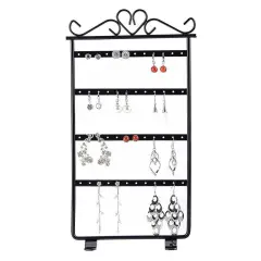Kitcheniva Jewelry Metal Stand Holder Black