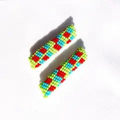 Handcrafted Multicolor Tubular Hollow Beads for Jewelry Making